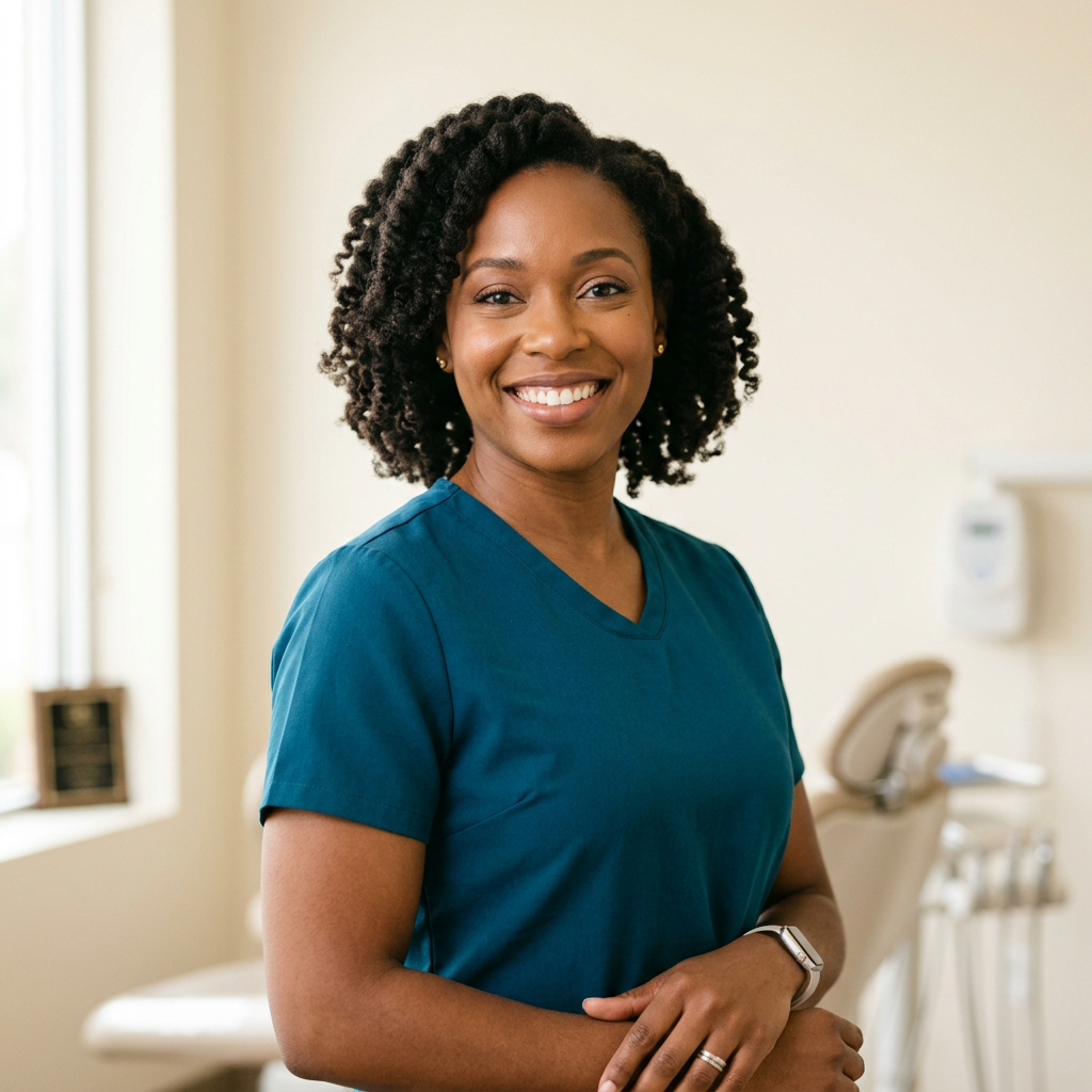 Portrait of Dr. Naomi Okafor